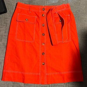 Button-front, Belted Re-Imagined by J Crew Skirt (J. Crew Factory)